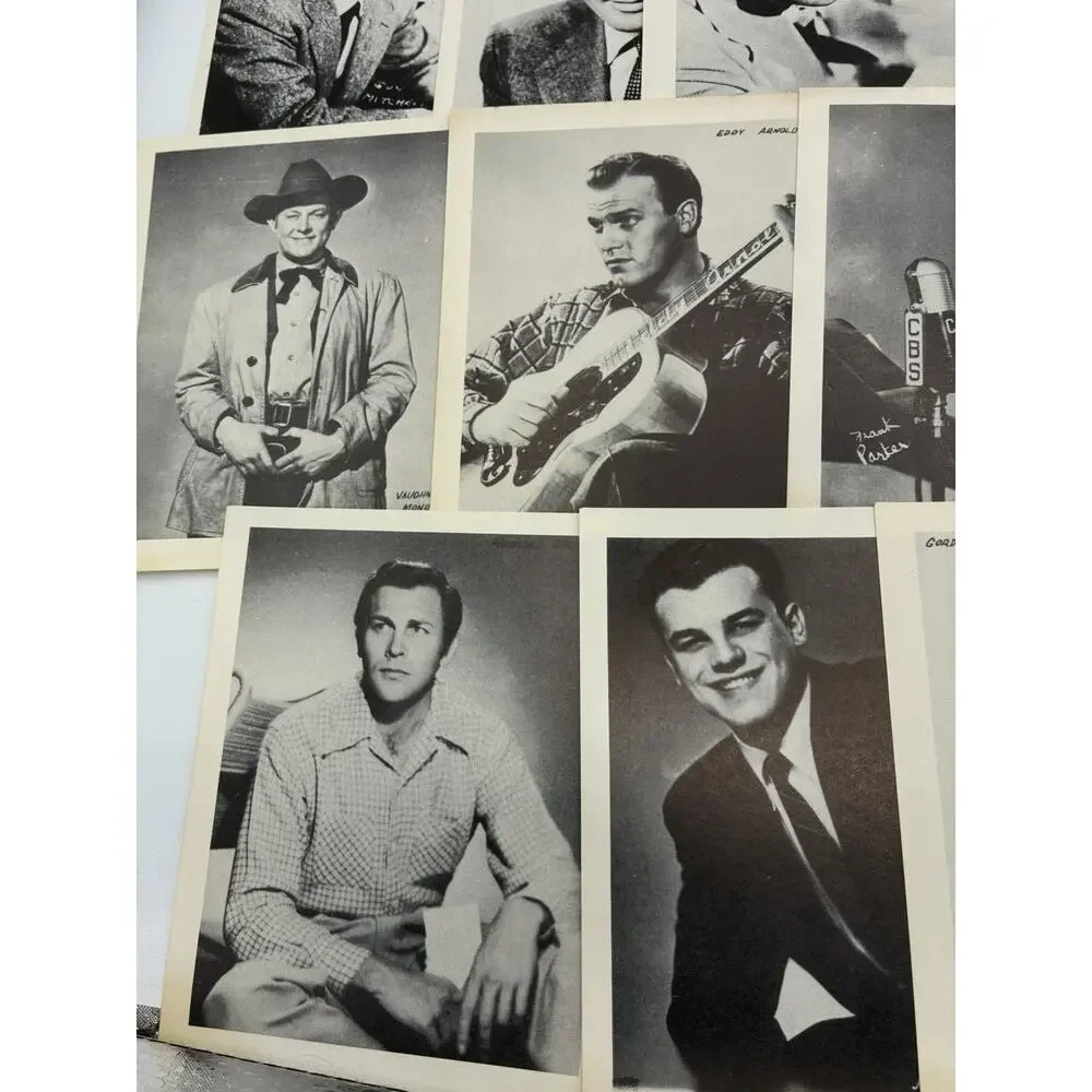 Vintage Arcade Card Lot – 22 Golden Age Singers & Musical Stars
